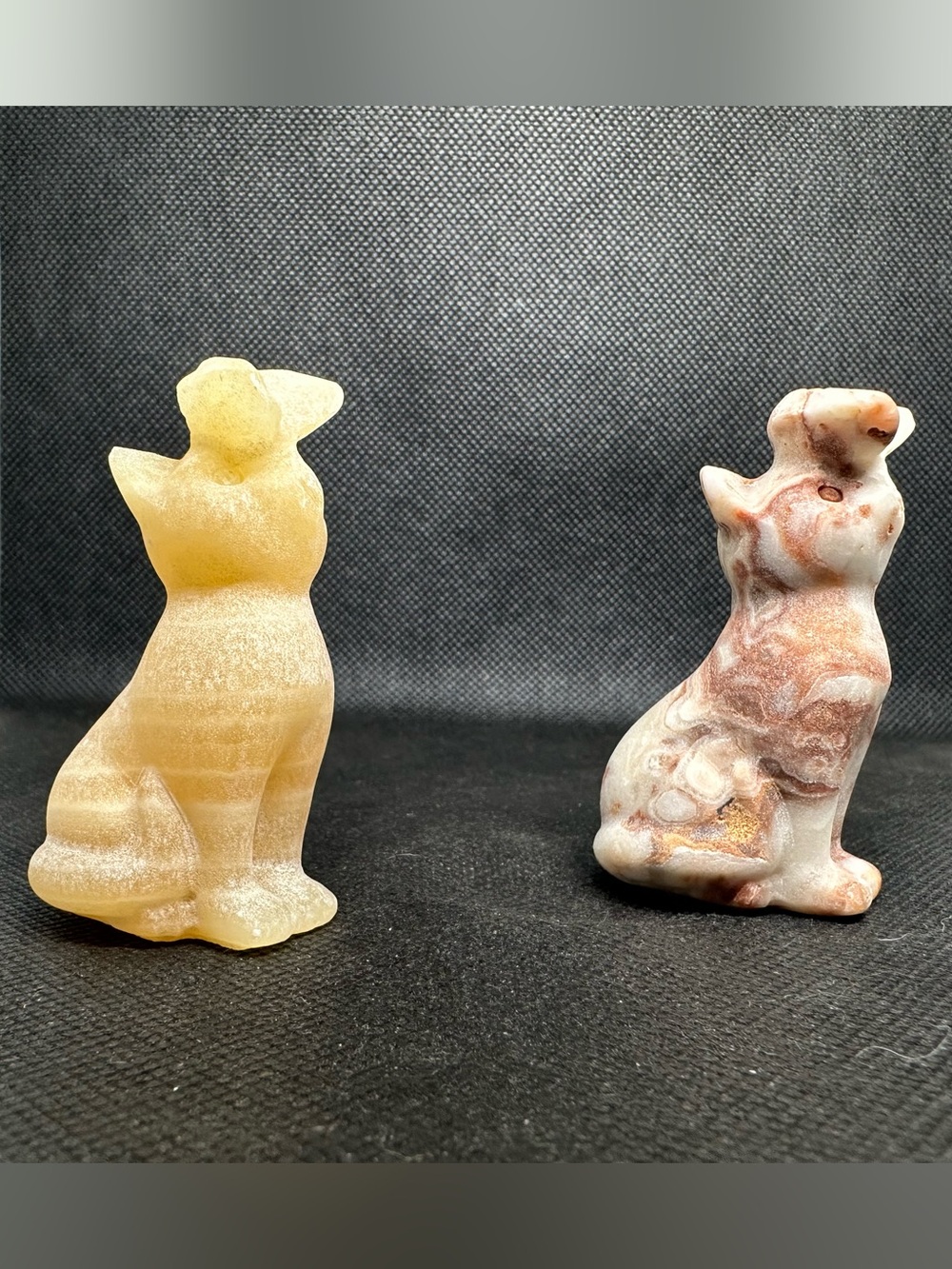 (1) Crystal Cat w/ butterfly